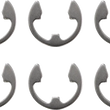 Load image into Gallery viewer, Axle Nut Retainer - Rear - Chrome DragSpecialties W16-0349-C - Main Product View