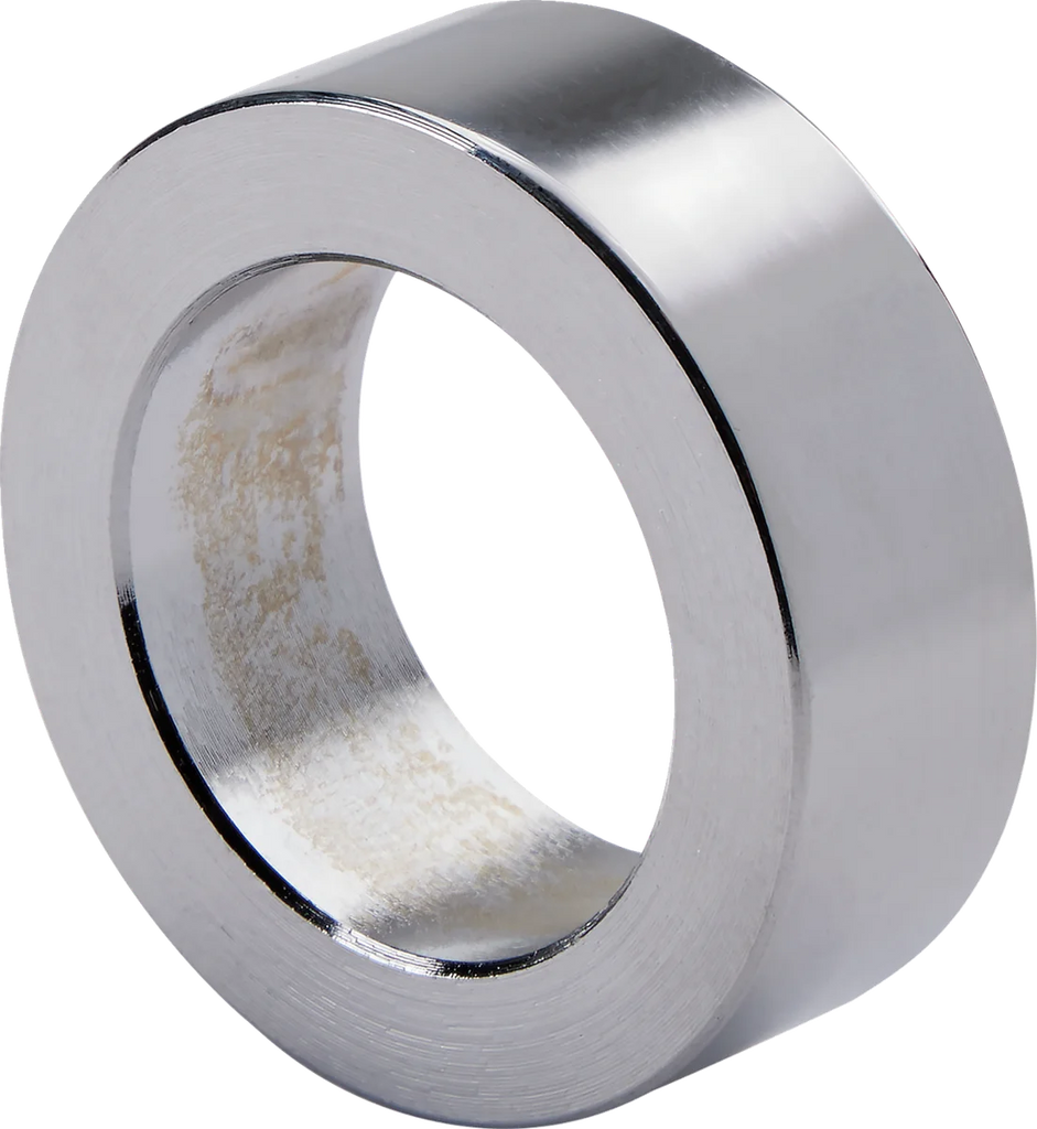 Axle Spacer - Left - Chrome DragSpecialties 16-0323 - Main Product View