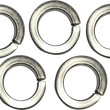Load image into Gallery viewer, Axle Washer - Front - Chrome DragSpecialties 16-0315-HWL - Main Product View
