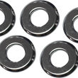 Load image into Gallery viewer, Axle Washer - Front - Chrome DragSpecialties 16-0315-HWW - Main Product View