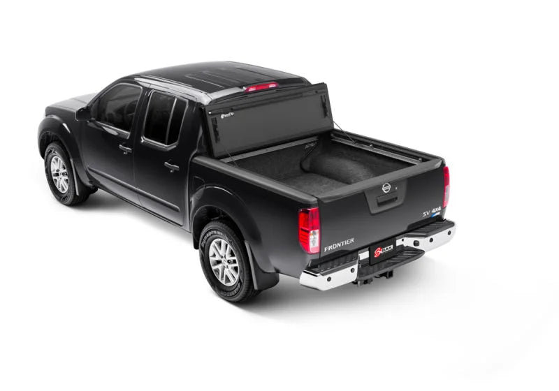 BAK 05-20 Nissan Frontier 6ft Bed BAKFlip MX4 Matte Finish - Back View