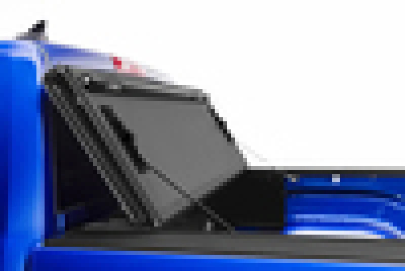 BAK 12-20 Ram 1500/2500 (19-20 Classic Only) 6ft 4in Bed (w/ Ram Box) BAKFlip MX4 Matte Finish - Back View