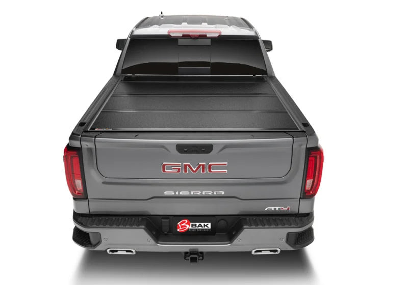 BAK 2020 Chevy Silverado 2500/3500 HD 8ft Bed BAKFlip F1 - Side View