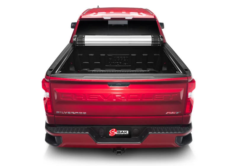 BAK 2020 Chevy Silverado 2500/3500 HD 8ft Bed Revolver X2 - Back View