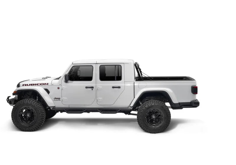 BAK 2020 Jeep Gladiator 5ft Bed BAKFlip MX4 - Side View