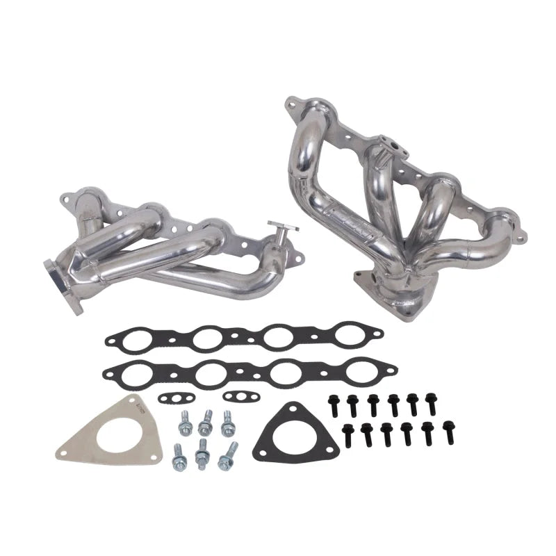 BBK 01-02 Camaro Firebird LS1 Shorty Tuned Length Exhaust Headers - 1-3/4 Silver Ceramic - Main Product View