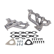 Load image into Gallery viewer, BBK 01-02 Camaro Firebird LS1 Shorty Tuned Length Exhaust Headers - 1-3/4 Silver Ceramic - Main Product View
