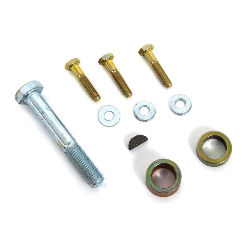BBK 02-04 Mustang 4.6 GT Underdrive Pulley Kit - Lightweight CNC Billet Aluminum (3pc) - Installation View