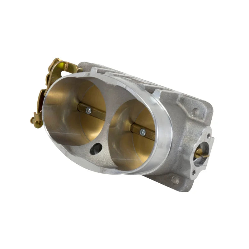 BBK 03-04 Mustang Cobra 4.6 4V SC Twin 65mm Throttle Body BBK Power Plus Series - Side View