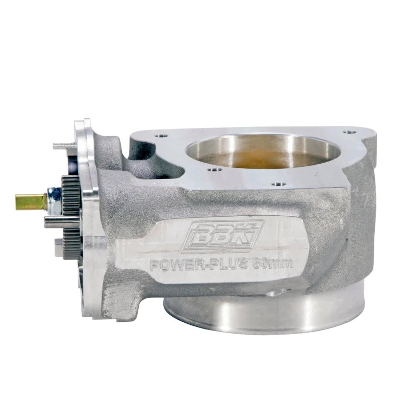 BBK 03-06 GM 4.8 5.3 6.0 Hummer H2 80mm Throttle Body BBK Power Plus Series - Installation View