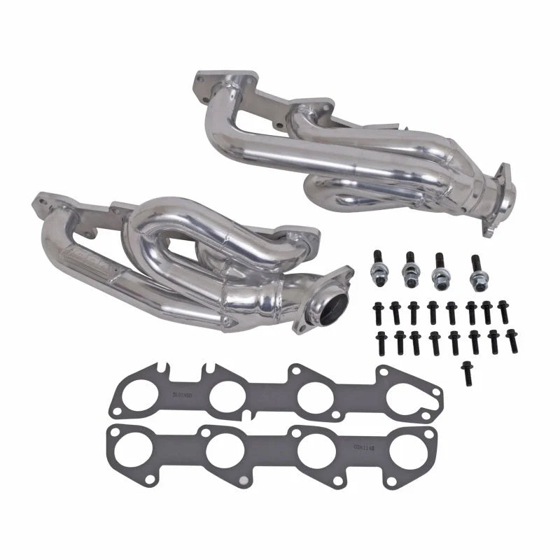 BBK 04-08 Dodge Ram 5.7 Hemi Shorty Tuned Length Exhaust Headers - 1-3/4 Silver Ceramic - Main Product View