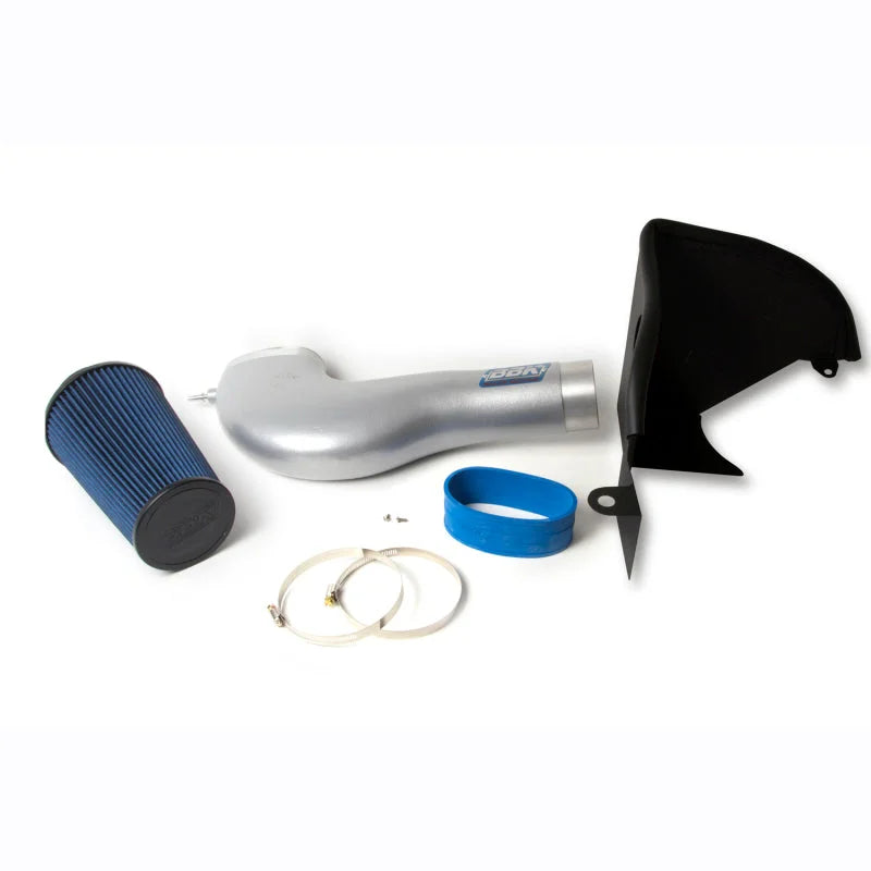 BBK 05-09 Ford Mustang 4.6 GT Cold Air Intake Kit - Titanium Silver Finish (CARB EO 05-06 Only) - Back View