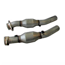 Load image into Gallery viewer, BBK 05-09 Mustang 4.0 V6 True Dual Cat Back Exhaust Conversion Kit With X pipe - Side View