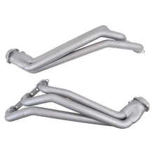 Load image into Gallery viewer, BBK 05-10 Dodge Challenger V6 Long Tube Exhaust Headers And Y Pipe And Converters - 1-5/8 Chrome - Main Product View