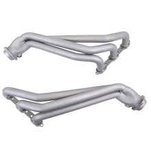 Load image into Gallery viewer, BBK 05-10 Dodge Challenger V6 Long Tube Exhaust Headers And Y Pipe And Converters - 1-5/8 Chrome - Installation View