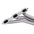 Load image into Gallery viewer, BBK 05-10 Dodge Challenger V6 Long Tube Exhaust Headers And Y Pipe And Converters - 1-5/8 Chrome - Additional View 5