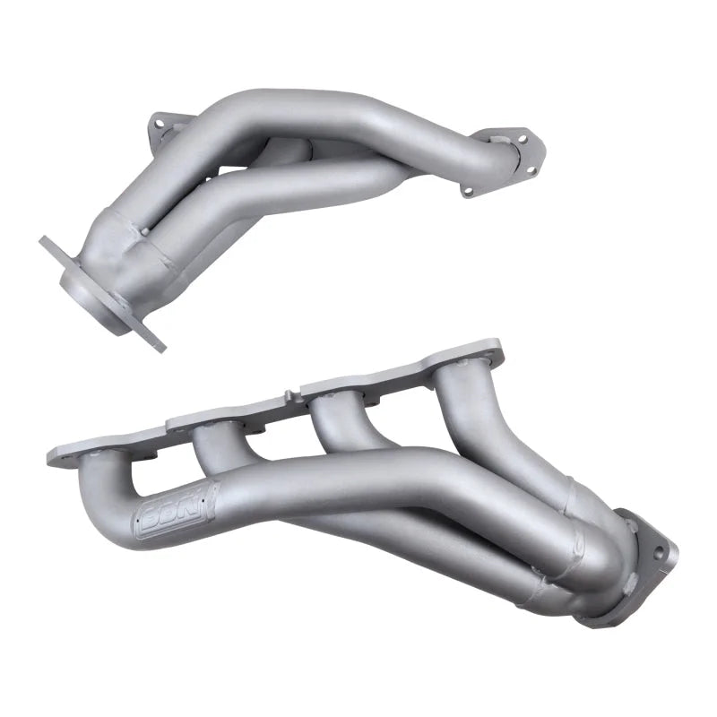 BBK 05-10 Dodge Hemi 6.1L Shorty Tuned Length Exhaust Headers - 1-7/8in Titanium Ceramic - Side View