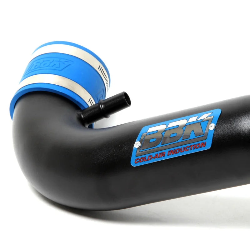 BBK 05-10 Mustang 4.0 V6 Cold Air Intake Kit - Blackout Finish - Back View