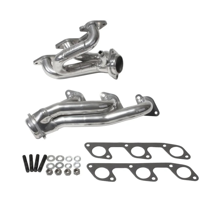 BBK 05-10 Mustang 4.0 V6 Shorty Tuned Length Exhaust Headers - 1-5/8 Silver Ceramic - Main Product View