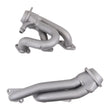 Load image into Gallery viewer, BBK 05-10 Mustang 4.0 V6 Shorty Tuned Length Exhaust Headers - 1-5/8 Titanium Ceramic - Back View