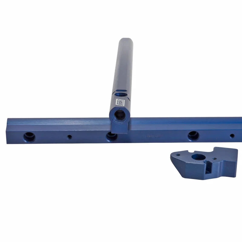 BBK 05-10 Mustang 4.6 GT High Flow Billet Aluminum Fuel Rail Kit - Back View