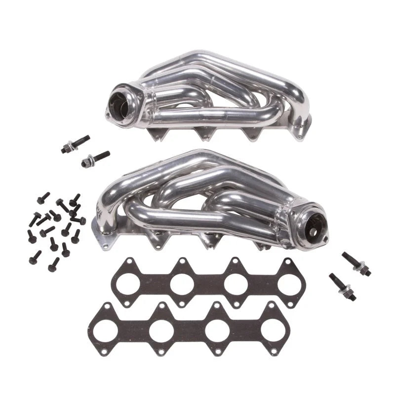 BBK 05-10 Mustang 4.6 GT Shorty Tuned Length Exhaust Headers - 1-5/8 Silver Ceramic - Main Product View