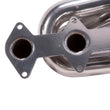 Load image into Gallery viewer, BBK 05-10 Mustang 4.6 GT Shorty Tuned Length Exhaust Headers - 1-5/8 Silver Ceramic - Back View