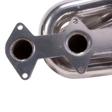 Load image into Gallery viewer, BBK 05-10 Mustang 4.6 GT Shorty Tuned Length Exhaust Headers - 1-5/8 Silver Ceramic - Back View