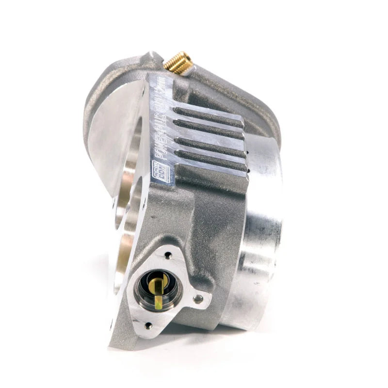 BBK 05-10 Mustang 4.6 Twin 62mm Throttle Body BBK Power Plus Series - Side View
