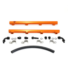 Load image into Gallery viewer, BBK 05-14 Dodge Hemi 5.7/6.1 High Flow Billet Aluminum Fuel Rail Kit (Non Trucks) - Main Product View