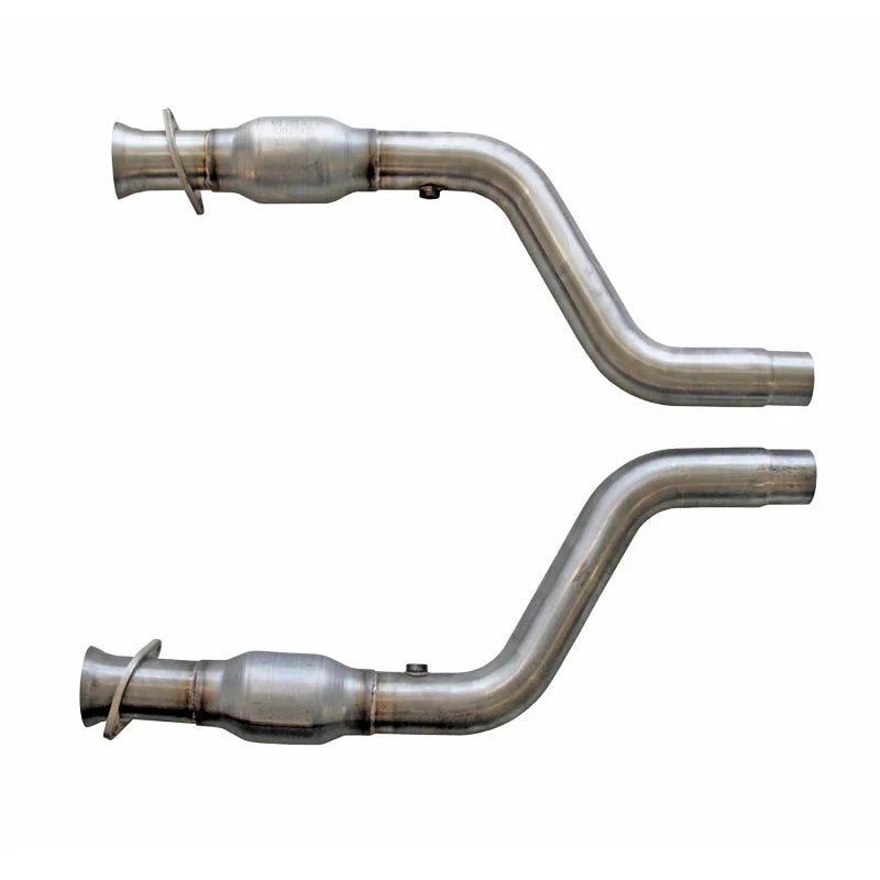 BBK 05-15 Dodge Challenger Charger Short Mid X Pipe w/Catalytic Converters 2-3/4 For LT Headers - Main Product View