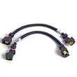 Load image into Gallery viewer, BBK 05-20 Dodge 6.1L/6.2L/6.4L Rear O2 Sensor Extensions 4 Pin Square Style 24in (pair) - Main Product View