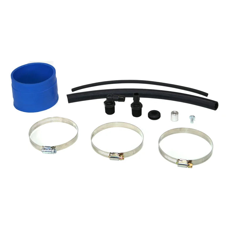 BBK 05-20 Dodge Challenger/Charger 5.7/6.1L Cold Air Intake Kit - Chrome Finish - Back View