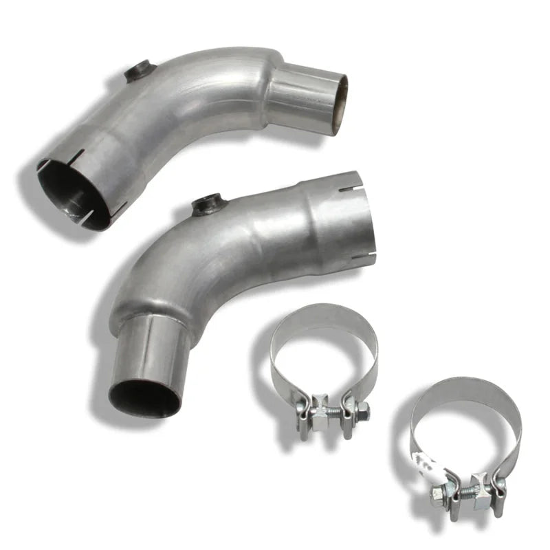 BBK 05-20 Dodge Challenger/Charger 6.1/6.2/6.4L Hemi 3in Catted High Flow Mid Pipe - Installation View