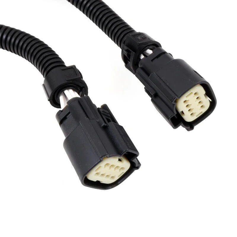 BBK 05-20 Dodge Hellcat 6.2L 6 Pin Front O2 Sensor Wire Harness Extensions 12 (pair) - Installation View