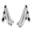 Load image into Gallery viewer, BBK 06-10 Dodge Charger / Chrysler 300 3.5L V6 1-5/8 Shorty Tuned Length Headers - Silver Ceramic - Installation View