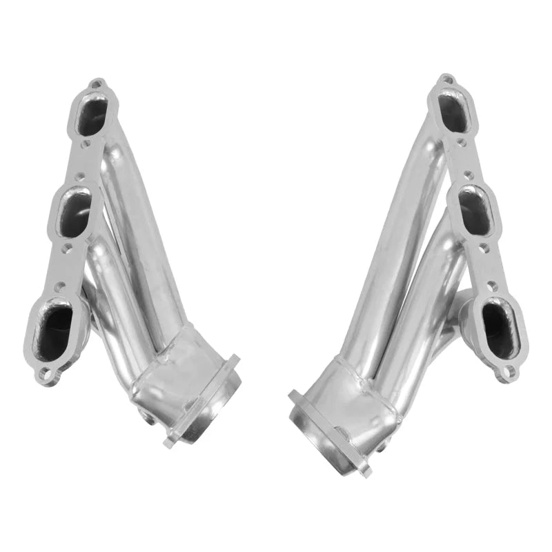 BBK 06-10 Dodge Charger / Chrysler 300 3.5L V6 1-5/8 Shorty Tuned Length Headers - Silver Ceramic - Installation View