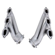 Load image into Gallery viewer, BBK 06-10 Dodge Charger / Chrysler 300 3.5L V6 1-5/8 Shorty Tuned Length Headers - Titanium Ceramic - Installation View