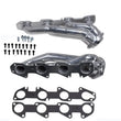 Load image into Gallery viewer, BBK 09-20 Dodge Challenger Hemi 5.7L Shorty Tuned Length Exhaust Headers - 1-3/4in Silver Ceramic - Main Product View