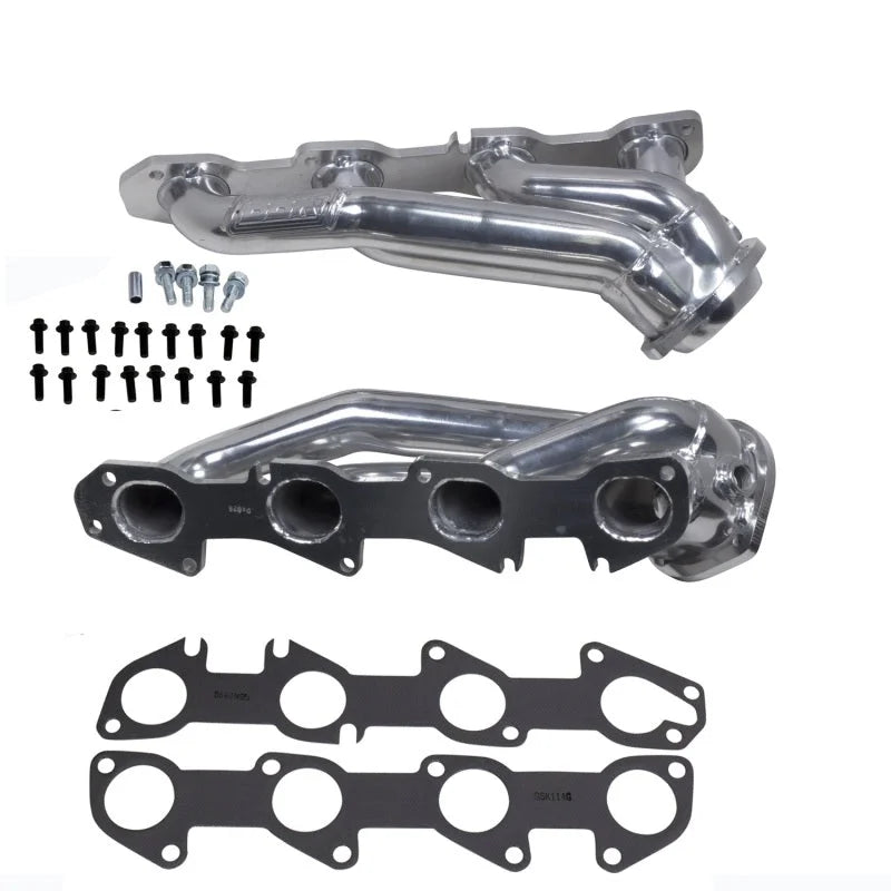 BBK 09-20 Dodge Challenger Hemi 5.7L Shorty Tuned Length Exhaust Headers - 1-3/4in Silver Ceramic - Main Product View
