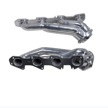 Load image into Gallery viewer, BBK 09-20 Dodge Challenger Hemi 5.7L Shorty Tuned Length Exhaust Headers - 1-3/4in Silver Ceramic - Side View