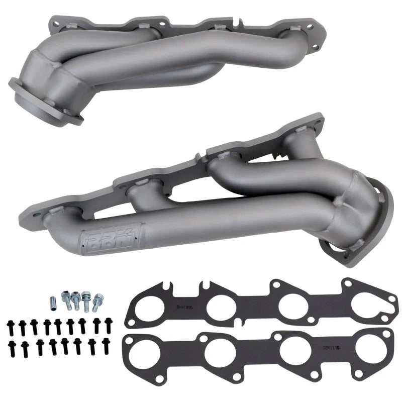 BBK 09-20 Dodge Challenger Hemi 5.7L Shorty Tuned Length Exhaust Headers - 1-3/4in Titanium Ceramic - Main Product View