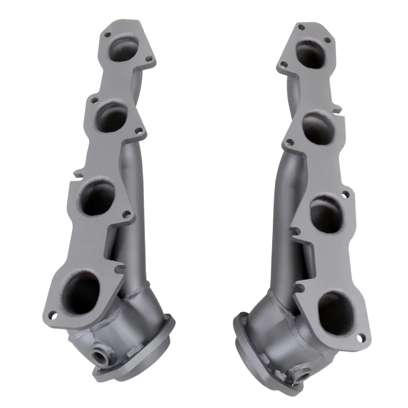 BBK 09-20 Dodge Challenger Hemi 5.7L Shorty Tuned Length Exhaust Headers - 1-3/4in Titanium Ceramic - Side View