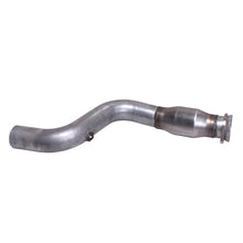 Load image into Gallery viewer, BBK 09-20 Dodge Challenger/Charger 5.7L Hemi 3in Mid Pipe w/ Converters - Installation View