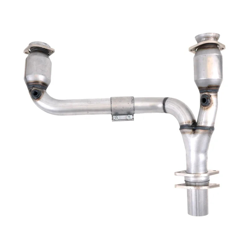BBK 09-23 Dodge Ram 1500 Hemi 5.7L High Flow Mid Pipe w/ Catalytic Converters - Main Product View
