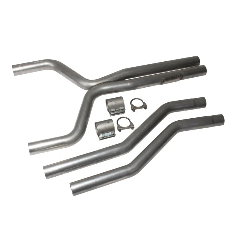 BBK 10-11 Camaro V6 High Flow After Cat X Pipe - 2-1/2 - Main Product View