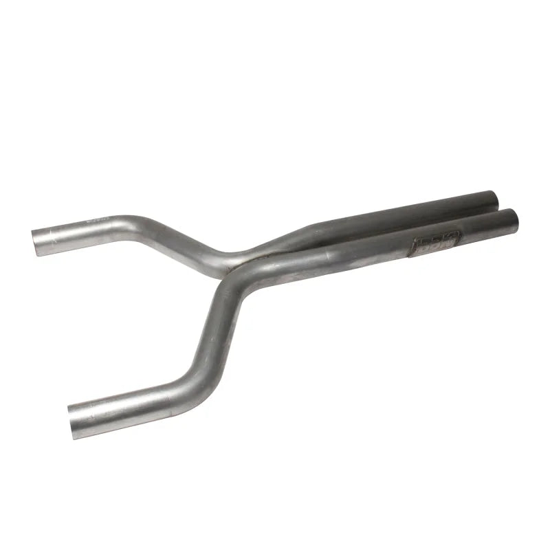 BBK 10-11 Camaro V6 High Flow After Cat X Pipe - 2-1/2 - Back View