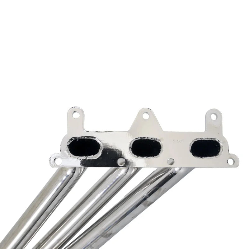 BBK 10-11 Camaro V6 Long Tube Exhaust Headers With Converters - 1-5/8 Chrome - Side View