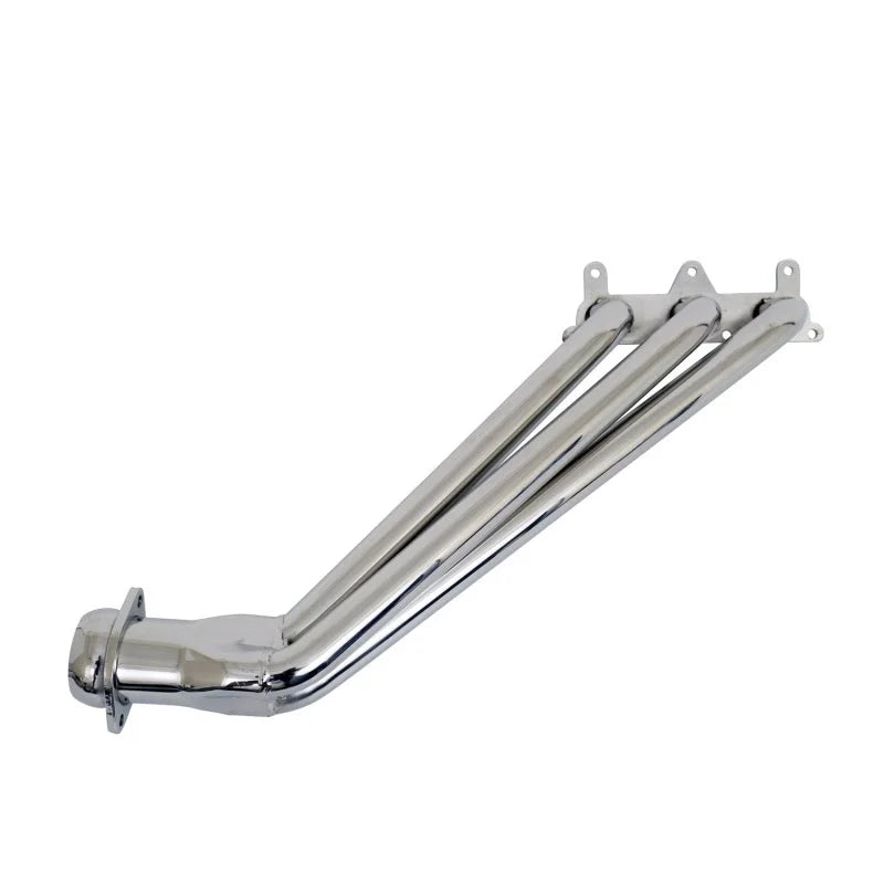 BBK 10-11 Camaro V6 Long Tube Exhaust Headers With Converters - 1-5/8 Chrome - Additional View 5