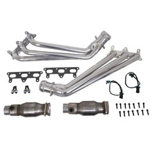 Load image into Gallery viewer, BBK 10-11 Camaro V6 Long Tube Exhaust Headers With Converters - 1-5/8 Silver Ceramic - Main Product View